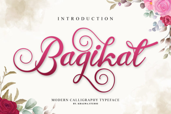 Bagikat: A Handwritten Font for Editorial Elegance
