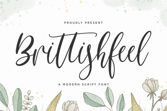 Brittishfeel: A Modern Script Font for Elegant Web Design