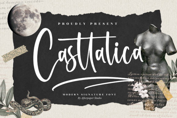 Casttalica: The Script Font That Elevates Your Brand’s Story