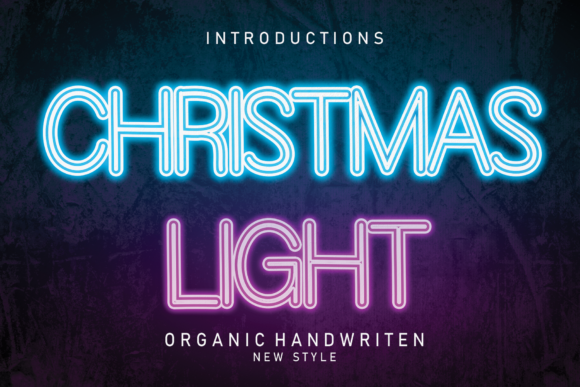 Christmas Light: A Versatile Handwritten Font for Creative Projects