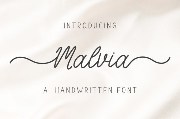 Discover Malvia: A Versatile Script Font for Creative Branding