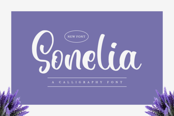 Discover Sonelia: A Graceful Script Font for Elegant Web Design