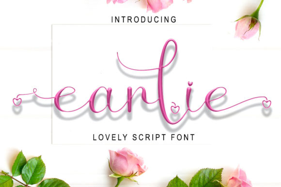 Earlie: A Script Font with Elegance and Edge