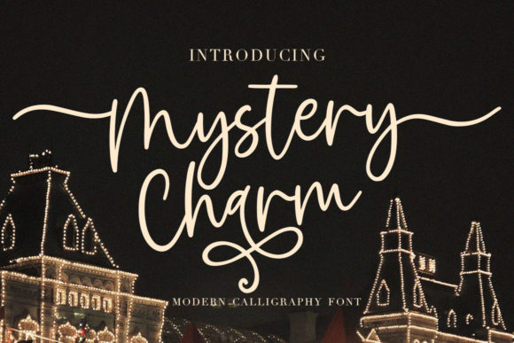Elevate Your Brand with Mystery Charm: A Versatile Script Font