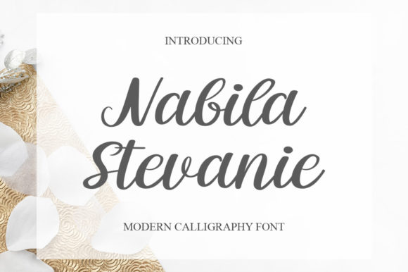Elevate Your Campaigns with Nabila Stevanie Font