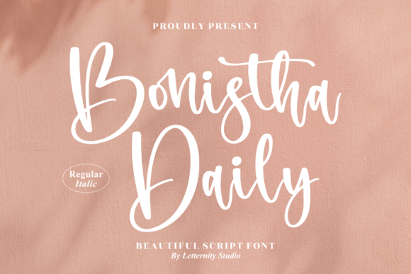 Enhance Your Brand with Bonistha Daily Script Font