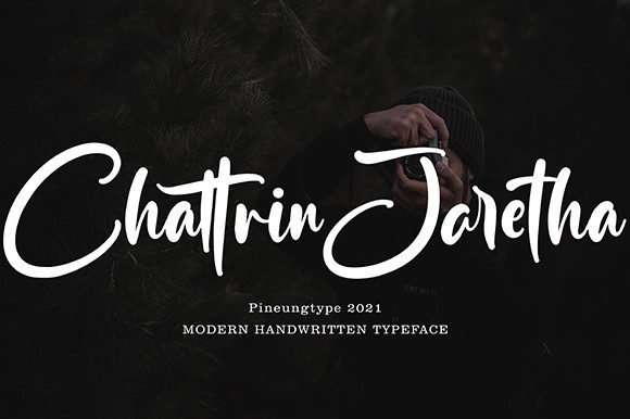 Enhance Your Brand with Chattrin Jaretha Font