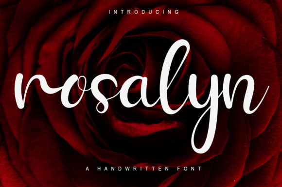 Enhance Your Brand with Rosalyn: A Charming Script Font