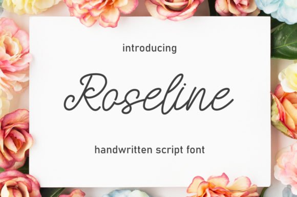 Enhance Your Brand with Roseline: A Premium Script Font