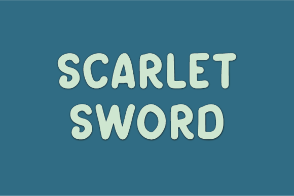 Finding a Signature Script Font: The Scarlet Sword Story