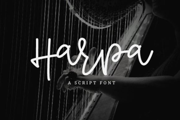 Harpa: A Whimsical Typeface for Creative Web Design