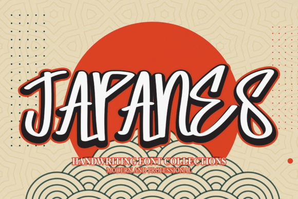 Japanes: A Unique Handwritten Font for Crafters