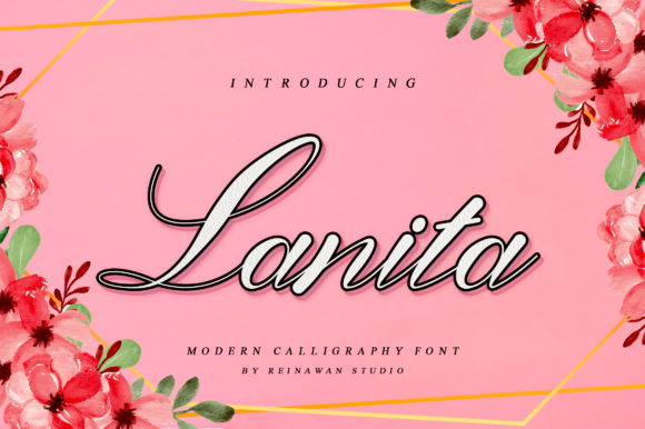 Lanita: A Handwritten Font for Elegant Editorial Design