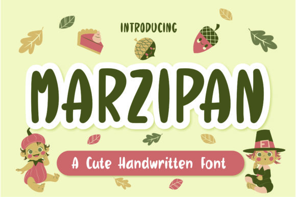Marzipan: A Charming Font for Engaging Campaigns