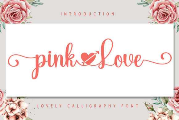 Pink Love: A Versatile Script Font for Web Design