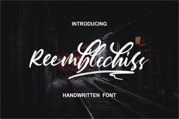 Reemblechiss: The Editorial Designer’s Handwritten Font