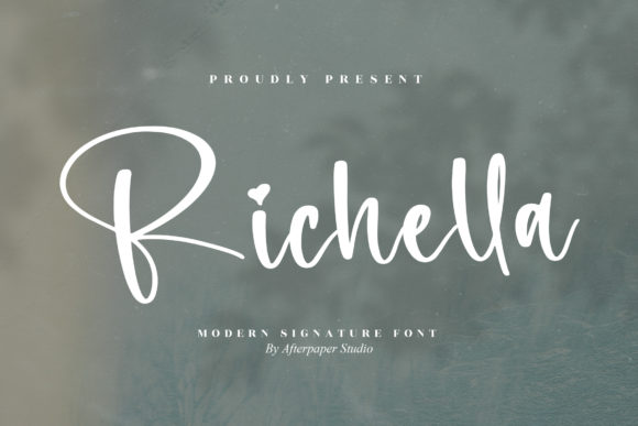 Richella: A Chic Script Font for Modern Web Design