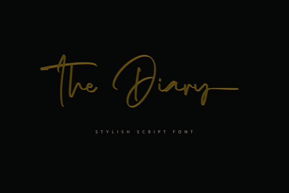 The Diary: A Script Font for Modern Campaigns