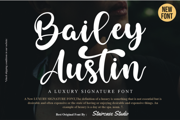 Transform Your Brand with Bailey Austin Font