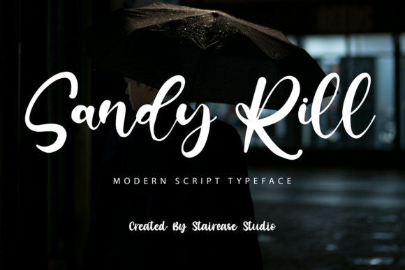 Transform Your Brand with Sandy Rill: A Modern Script Font