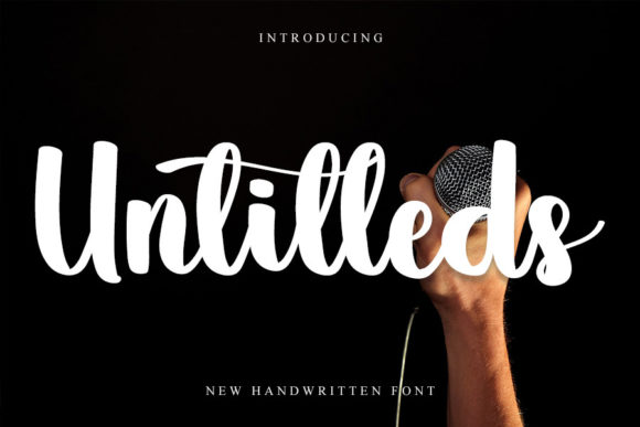 Untitleds: A Chic and Trendy Handwritten Font for Crafters