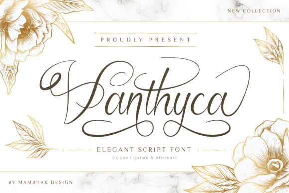 Vanthyca: An Elegant Script Font for Branding