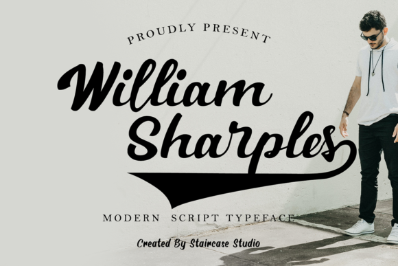 William Sharples: A Modern Script Font for Creative Makers