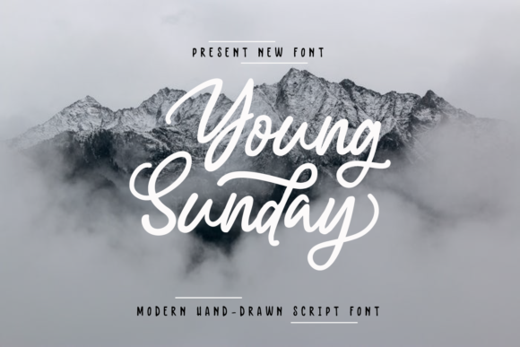 Young Sunday: A Charming Handwritten Font for Web Design